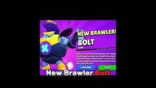 New Brawler Bolt🏉 #brawlstars