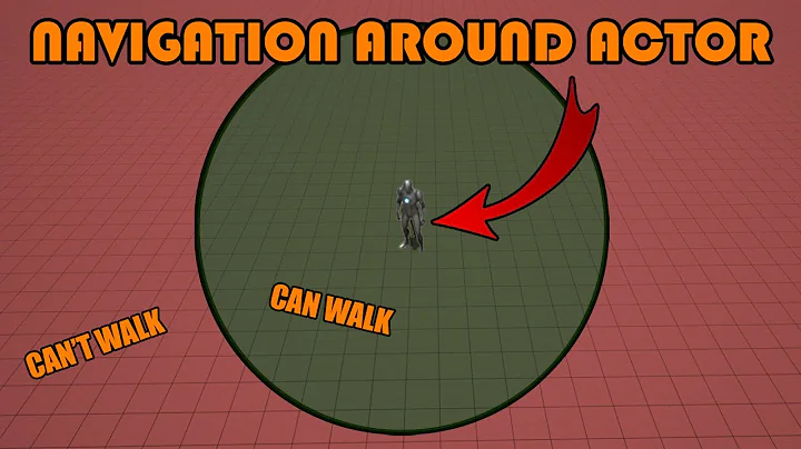 How To Use Navigation Invokers In Unreal Engine 4 and 5 (Tutorial) How To Use Nav Mesh On Large Maps