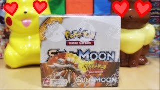 Pokemon Sun & Moon Booster Box Opening!