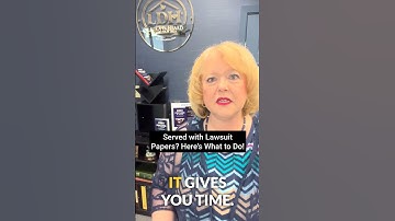 What should you do if a process server is trying to serve you with lawsuit papers? Don