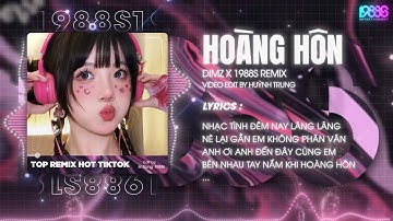 Nhạc Tình Đêm Nay Lâng Lâng Remix Trend Tiktok - Hoàng Hôn Dimz Remix | REMIX HOT TREND TIKTOK 2024