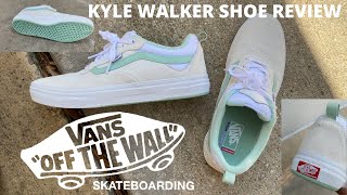 Vans Skate Shoe Review!!! - Kyle Walker Pro Sport VTG White/Mint