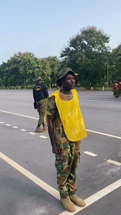 Ghanaian🇬🇭 Soldier quits special forces training selection