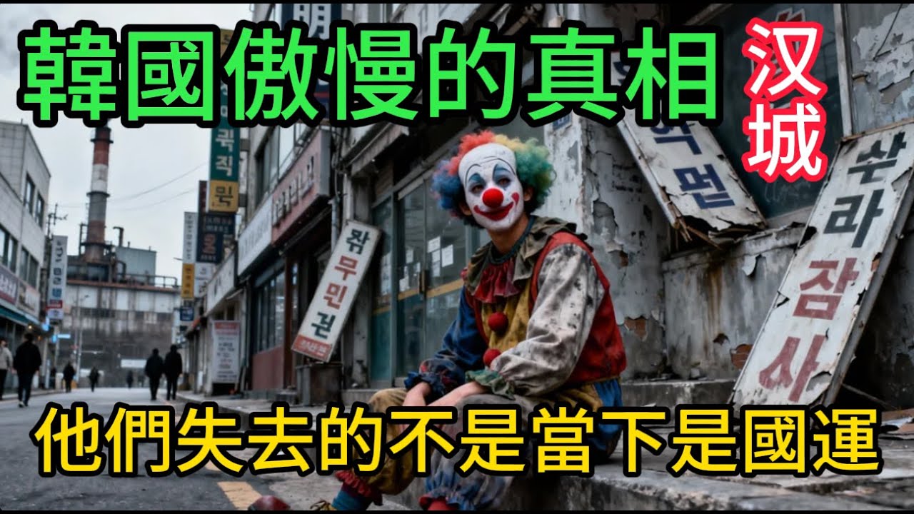 韓國傲慢的真相:他們失去的不是當下是國運 - YouTube