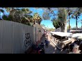 360 Phoenix Zoo Safari Cruiser pass by with soft acoustic guitar accompaniment.