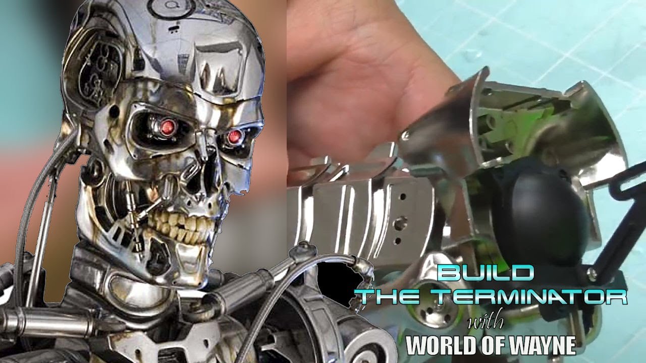 1:2 SCALE HACHETTE TERMINATOR BUILD THE T-800 ENDOSKELETON ISSUE 40 COMPLETE 