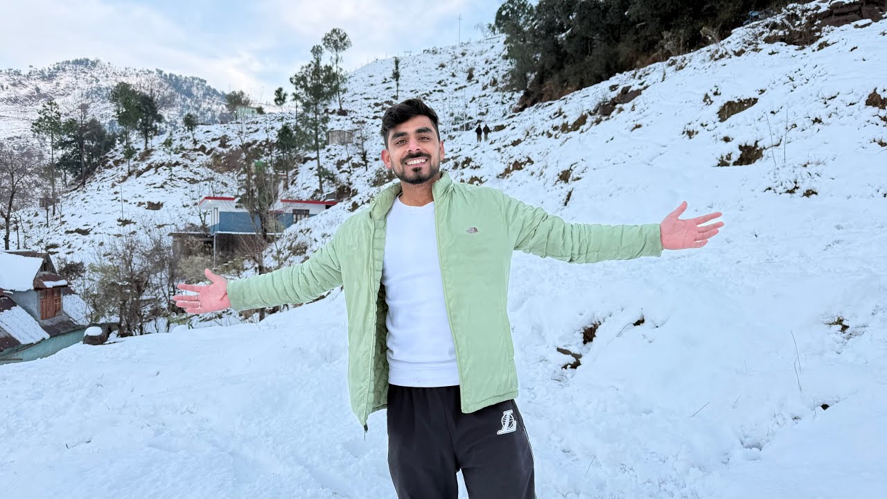 Snowfall ☃️ In Poonch City After Very Long Time 