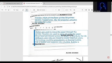Output devices & Sensors Past Papers part 3 Chapter 3 Hardware O Level Computer Science