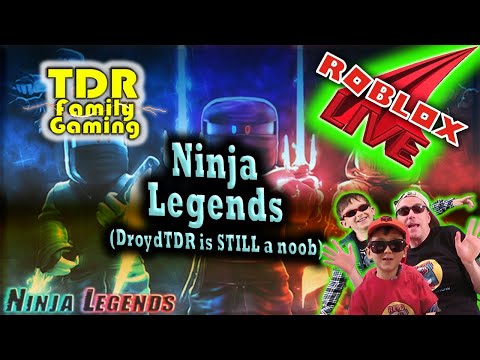 Ninja Legends With Viewers Droydtdr Is Still A Noob Roblox - roblox where s the noob roblox by official roblox