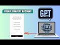 How to sign up chatgpt in laptop | Chatgpt sign up | Chatgpt sign up kaise kare