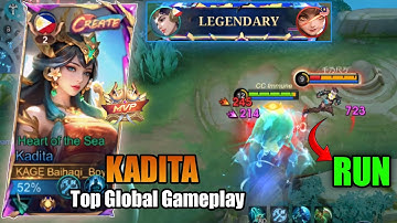 KADITA BEST 1 HIT BUILD AND EMBLEM 2025 | KADITA REVAMP 100% BROKEN