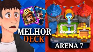 Esse deck é o melhor para a arena 7 no Clash Royale (do zero) EP 8