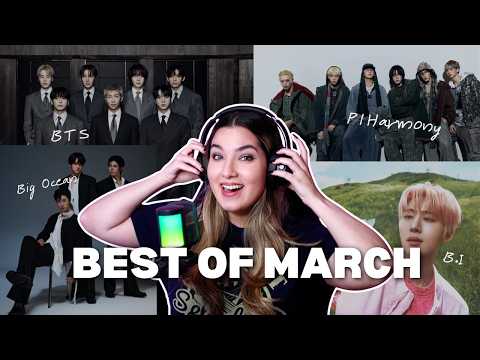 Best of March: BTS, P1Harmony, Big Ocean, B.I, Marv Penomeco