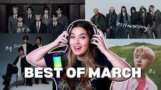 Best of March: BTS, P1Harmony, Big Ocean, B.I, Marv Penomeco