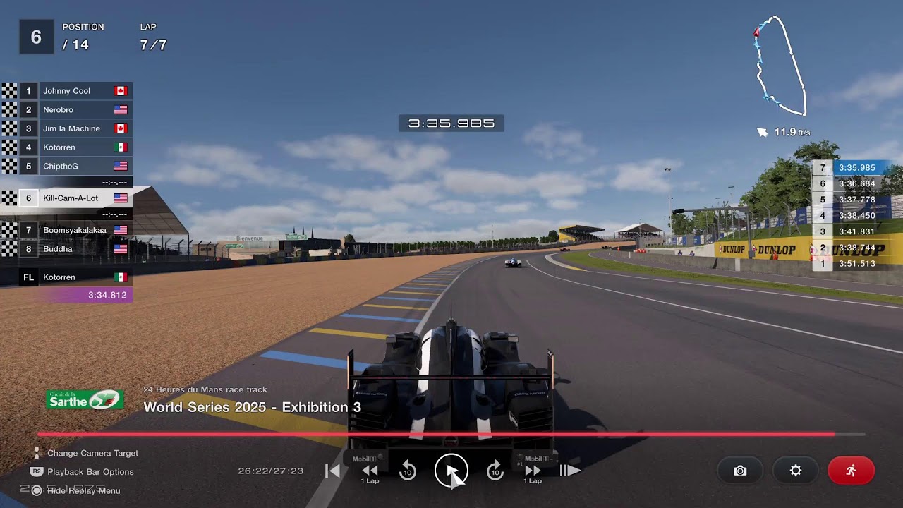 GT7 Nation's Cup Circuit de Sarthe GT2 Class