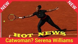 Catwoman? Serena Williams spielt in sexy Tennis-Outfit