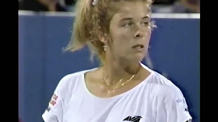 Amy Frazier versus Steffi Graf- US Open Quarter Fi...