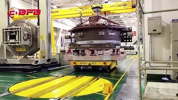 Railway Turntable Transfer Cart, Electrical Turntable For Bogie Or Transfer Carts