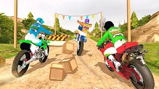 Bike Stunt Racing - Offroad Tricks Master 2018 - Gameplay Android free games screenshot 3