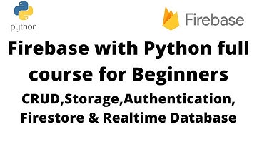 Firebase Python tutorial for Beginners.