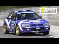 Alister mcrae drives best impreza  subaru 555 gra at mythical cars rally  pure sound
