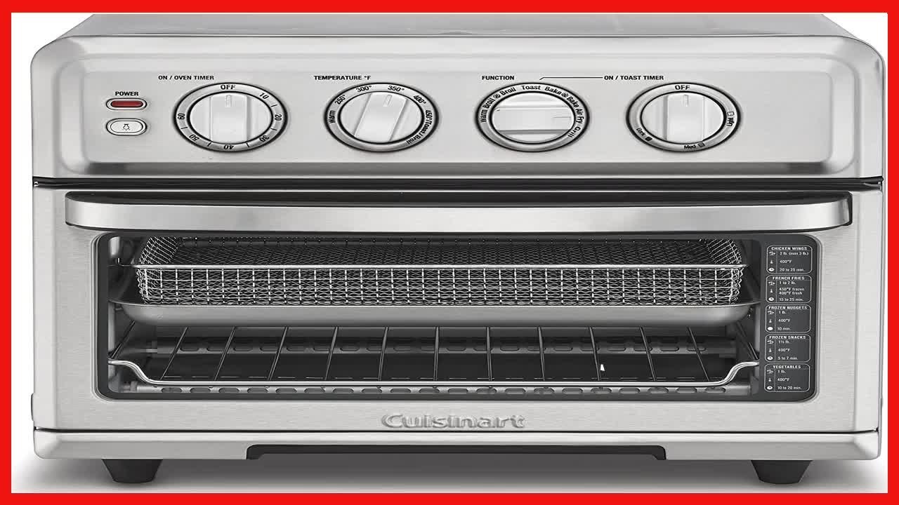 Cuisinart TOA70 Convection AirFryer Toaster Oven with Grill, 1800Watt Oven YouTube