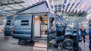 HYMER GRAND CANYON S MERCEDES SPRINTER 4X4 2024 REVIEW at Caravan Salon Düsseldorf 2023