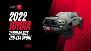 2022 Toyota Tacoma SR5 TRD 4x4 Sport Walk Around