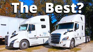 Freightliner Cascadia 2019 года против Volvo 2019 года | ОБЗОР ПОЛУГРУЗОВИКА | Что лучше всего? | Самый НАДЕЖНЫЙ?