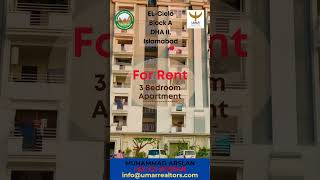 Dha 2 Islamabad, 3 Bedroom For Rent.