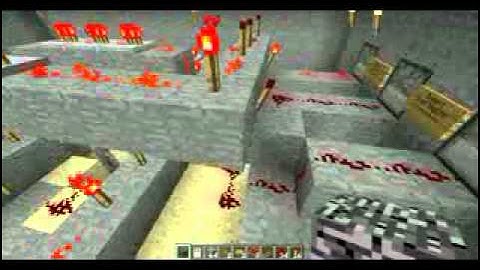 Minecraft : 8 bit Random machine version 1