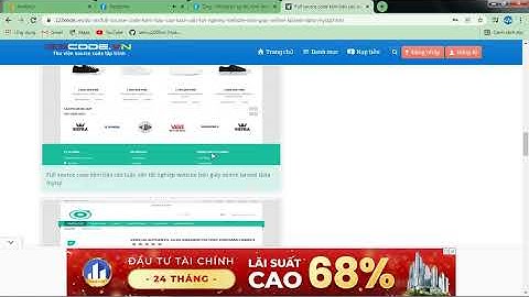 Full source code kèm báo cáo luận văn tốt nghiệp website bán giày online laravel data mysql