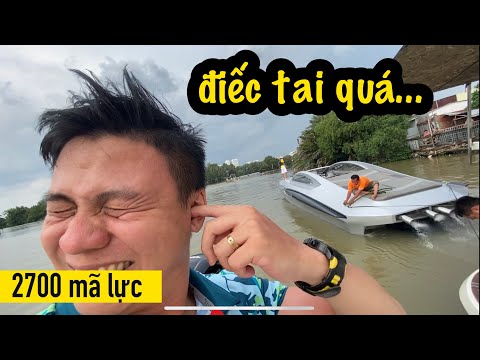 Siêu Ca Nô Đua Vector V40 GT duy nhất Việt Nam 222km/h