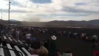 Airplane crash at Reno air races 2011 Friday sept 16 4_30 - 5pm_(360p)