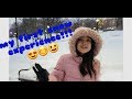 My First Snow Experience!!! 😍😱❄️