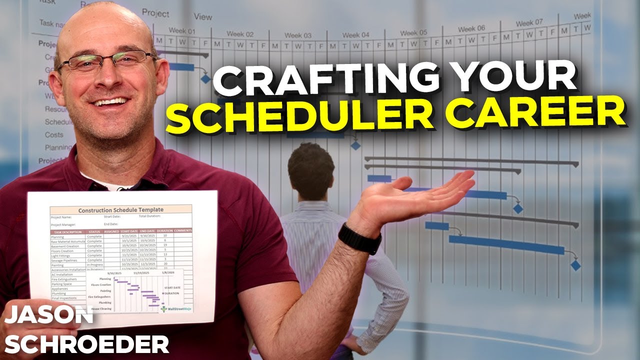 How To Become A Construction Scheduler YouTube