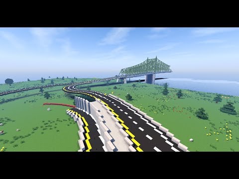 [REDIFF] Construction De l'Échangeur et Pont Dans Minecraft ! - [REDIFF] Construction De l'Échangeur et Pont Dans Minecraft !