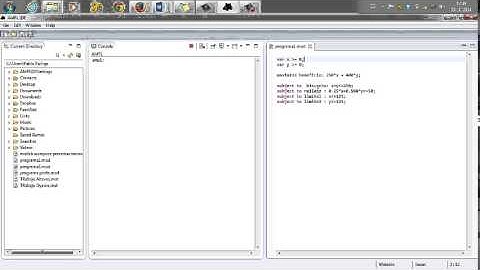 Ejercicio programación lineal en AMPL