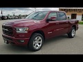 2020 RAM 1500 CREW BIG HORN LEVEL 2 SPORT RED WALK AROUND REVIEW 20T137 SOLD! www.SUMMITAUTO.com