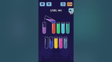 Water Color Sort Level 140 | Avir Gaming | New Color Game | New Level Game 2021
