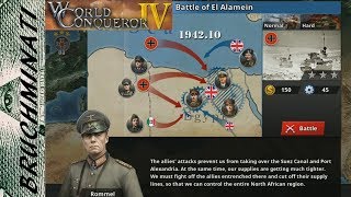 Axis Campaign Battle of El Alamein #8 (No Generals) World Conqueror 4