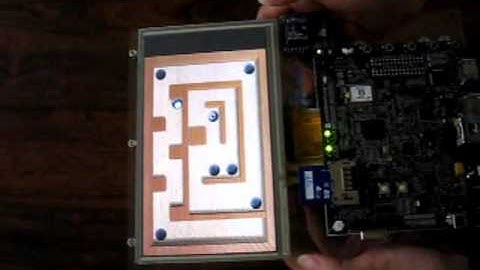 Balance Ball -- gaming using Afa g sensor (AFA750)