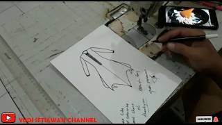 design tunik busana muslim wanita. by yudi setiawan 'designer amatir'