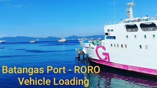 RORO - Vehicle Loading | Batangas Port