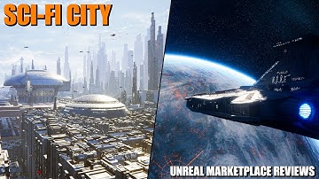 Science Fiction City | Unreal Engine Marketplace Reviews #4