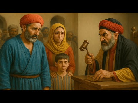 قصة القاضي الظالم والرجل الفقير ظن أن لا أحد سيكشفه لكن ابن الفقير كان له بالمرصاد
