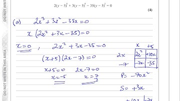 EDEXCEL IAL P1 new JUNE 2019  WMA11/01 Q5  Quadratic Equations