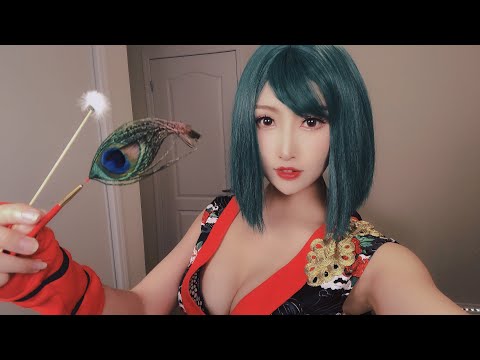 ASMR Ninja is questioning you and challenging your limitation of weird triggers. 耳骚 重口味触发声