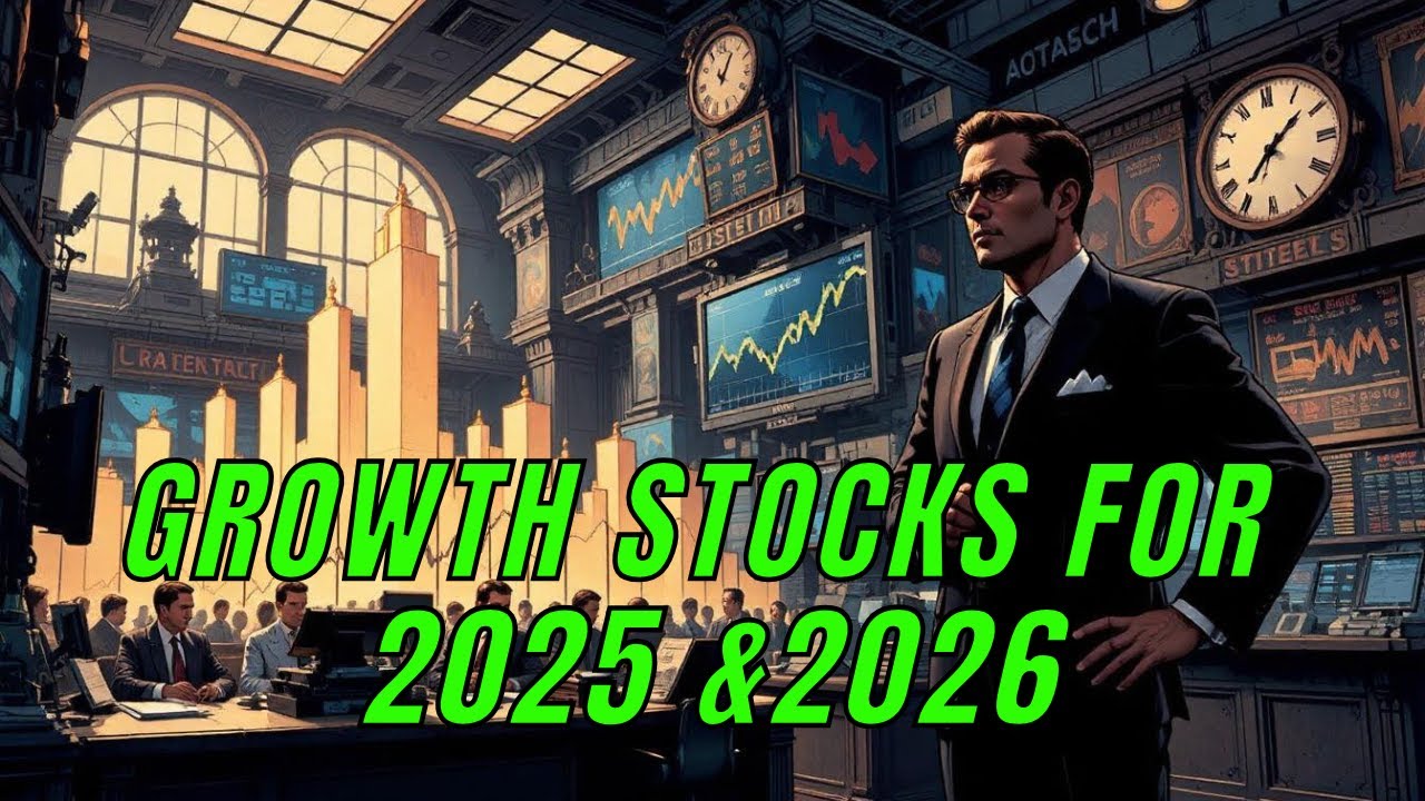 5 Best Growth Stocks For 2025 and 2026 - YouTube