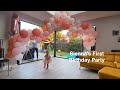 Sienna's First Birthday Party